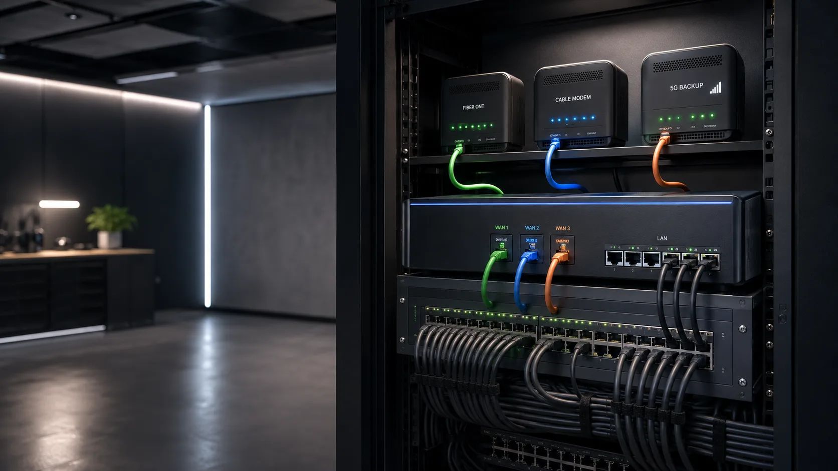 Business internet backup and redundancy solution in Miami