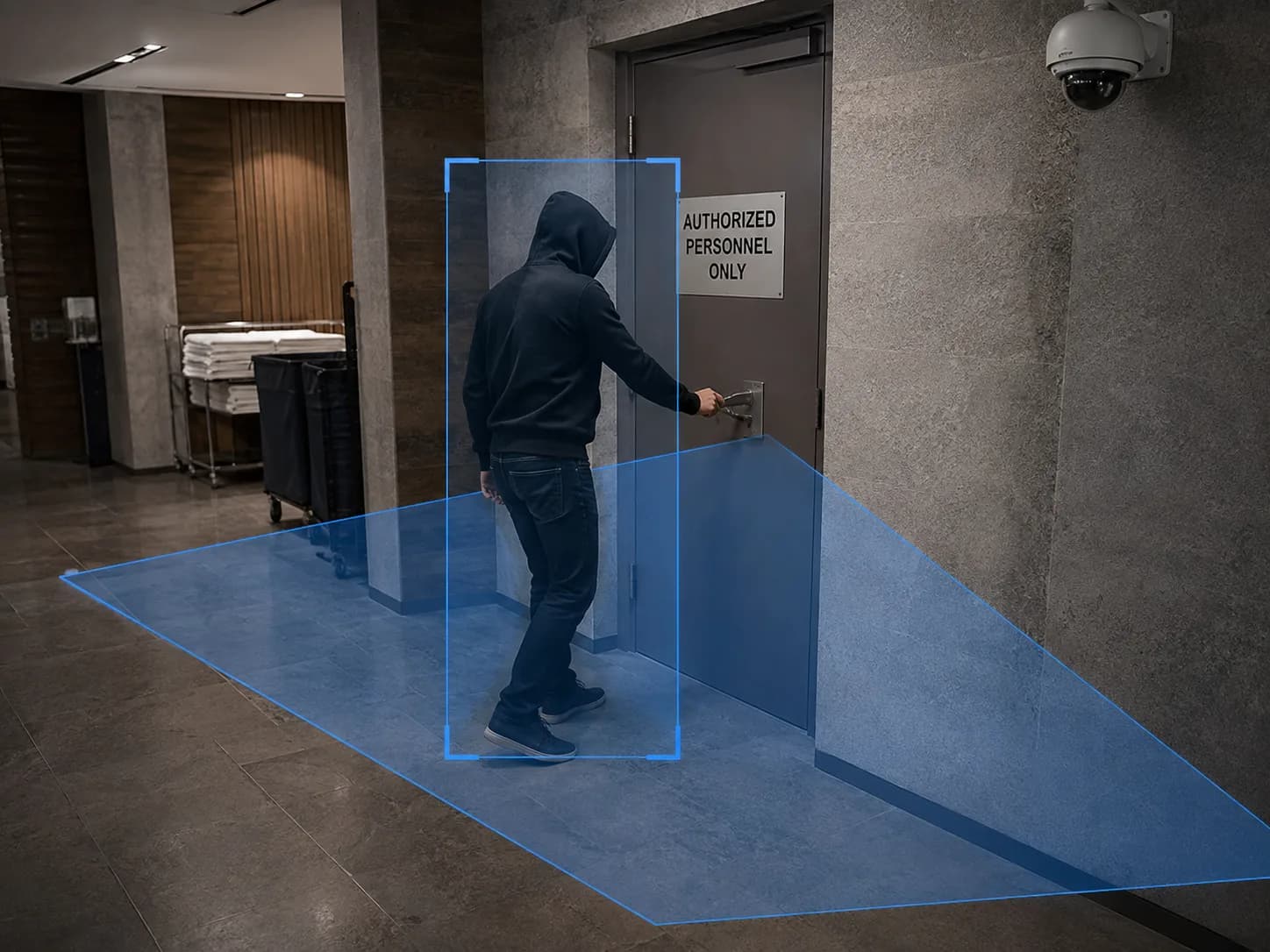 Detection Zones surveillance technology